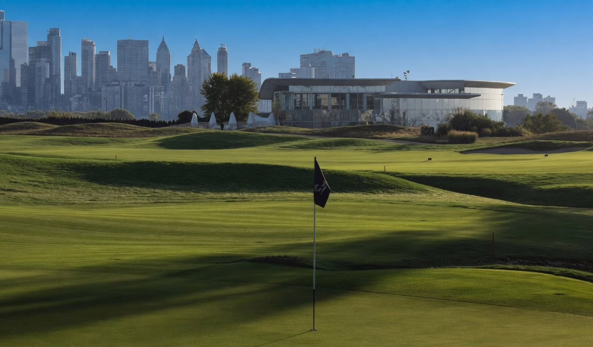 Liberty National Golf Club in Jersey City, NJ - Clubhouse
