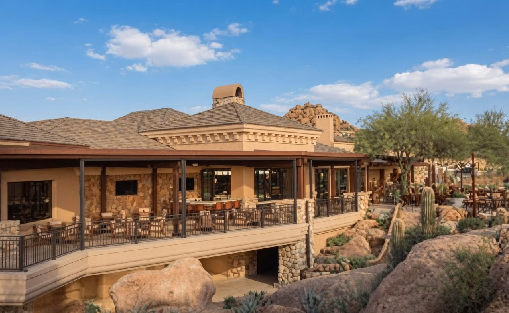 The Estancia Club in Scottsdale, AZ - view of Clubhouse
