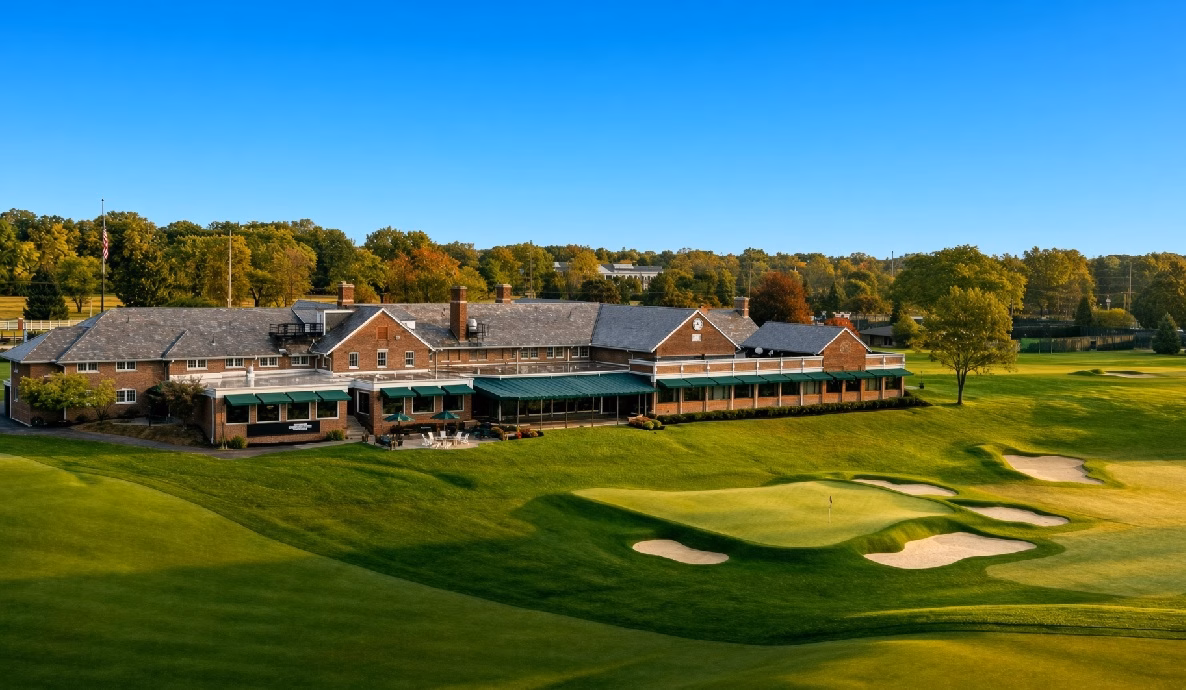 Inverness Club in Toledo, OH - view of Clubhouse

