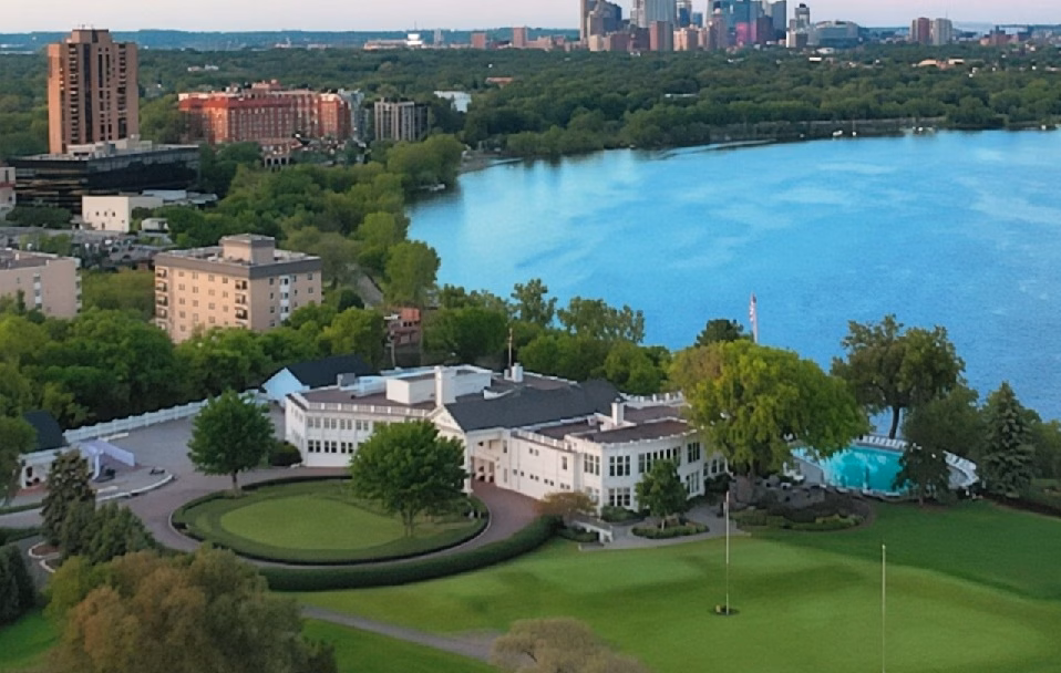 Minikahda Club in Minneapolis, MN - view of Clubhouse