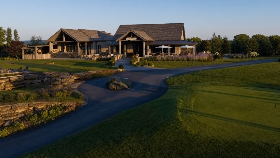 Troubadour Golf & Field Club in College Grove, TN - view of Clubhouse

