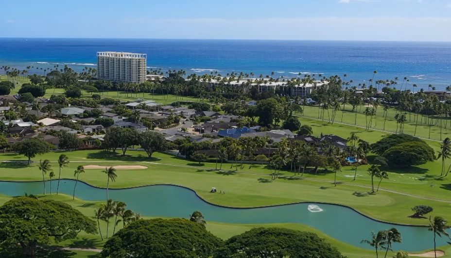 Waialae Country Club in Honolulu, HI - view of Golf Course
