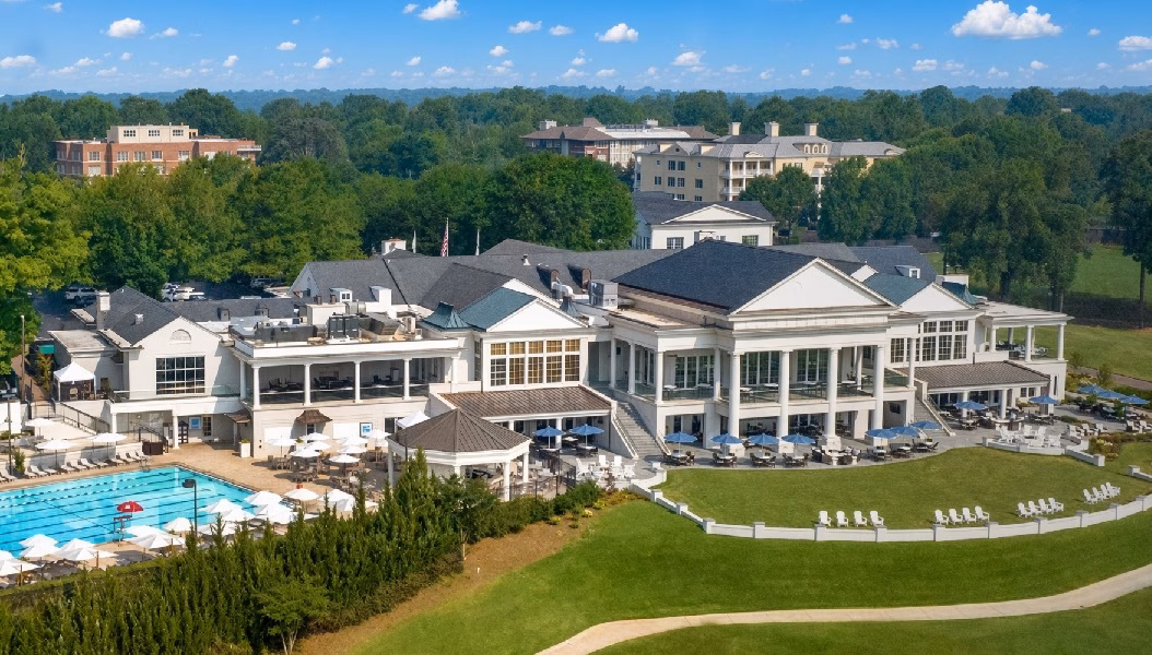 Myers Park Country Club in Charlotte, NC - view of Clubhouse