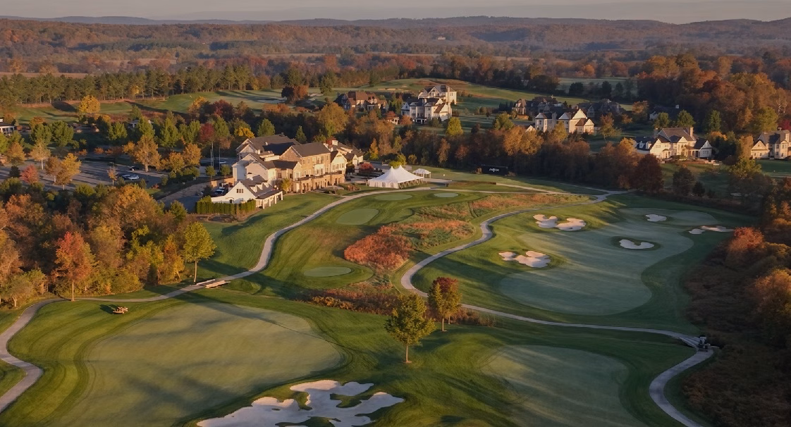 The Club at Creighton Farms in Aldie, VA - view of Clubhouse
