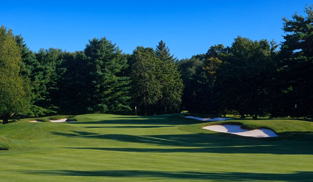 The Stanwich Club in Greenwich, CT - view of Golf Course<br />
